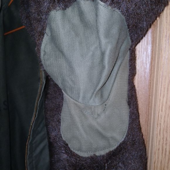 Vintage 40s USN Navy N1 Deck Jacket, Alpaca Fur , Size 40, Ww2 - Picture 11 of 16